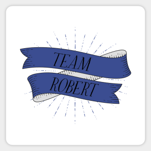 Team Robert - Blue Scarf Sticker